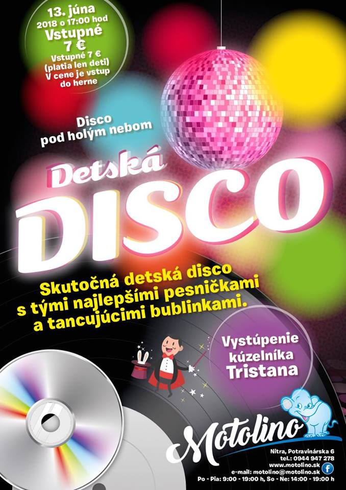 detska disko show_motolino.sk