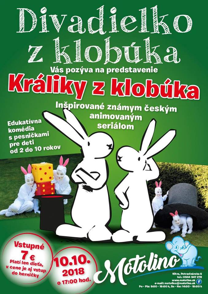 divadlo z klobúka_králiky z klobuka_motolino